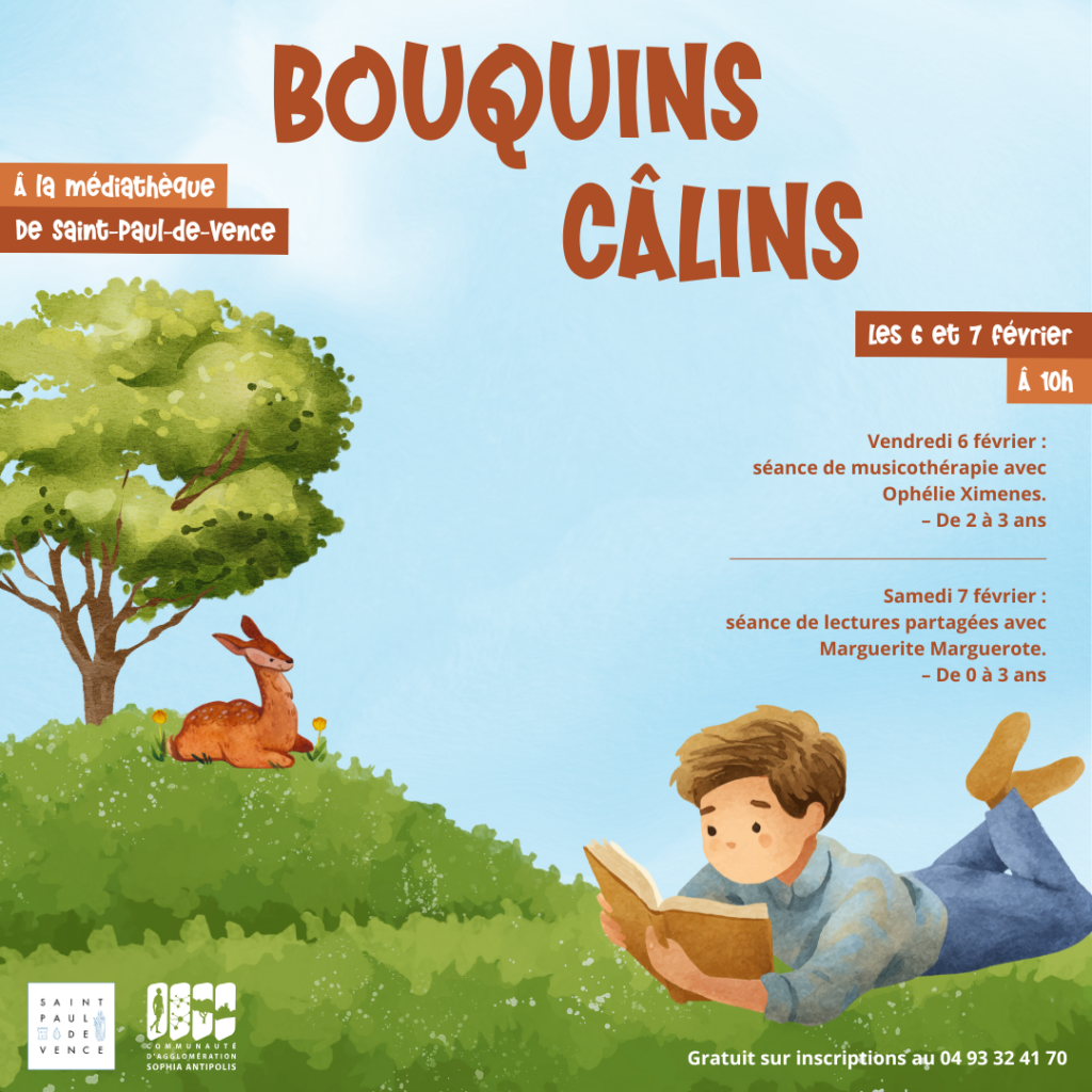 Bouquins Câlins à Saint-Paul-de-Vence