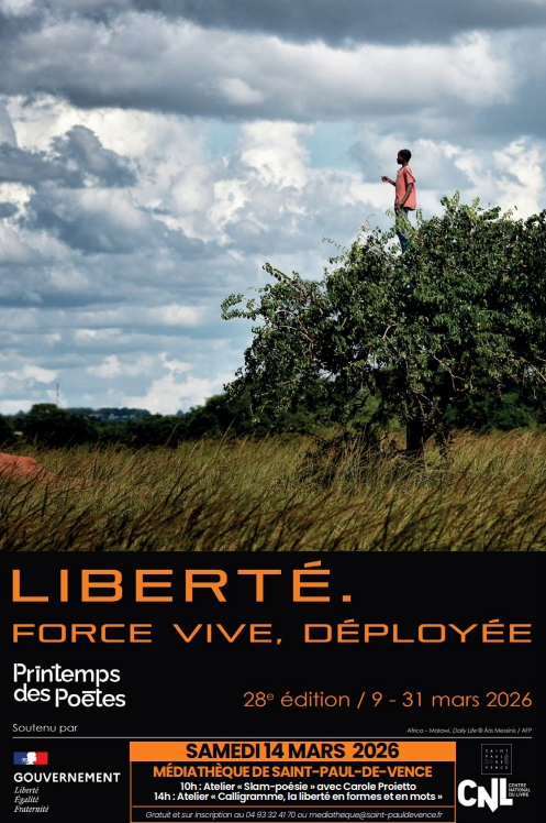 Le Printemps des Poètes à la médiathèque !