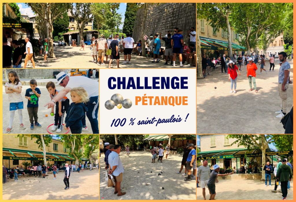 Grand challenge pétanque des saint-paulois